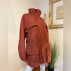 L. L. Bean mens vintage hooded gore-tex field jacket OHK85 Medium